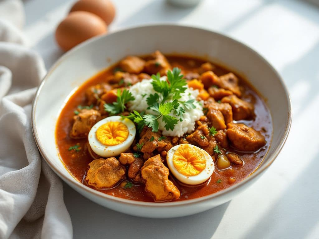 Doro Wat (Ethiopian Chicken Stew)