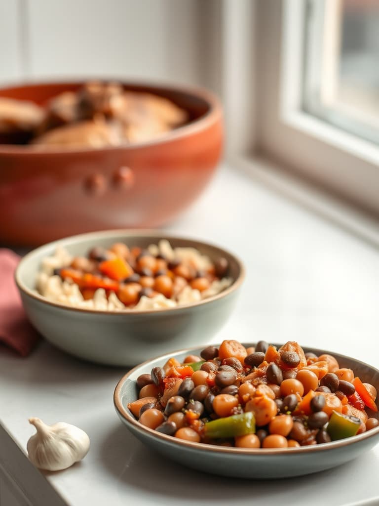 Spicy Black-Eyed Peas with Smoked Turkey