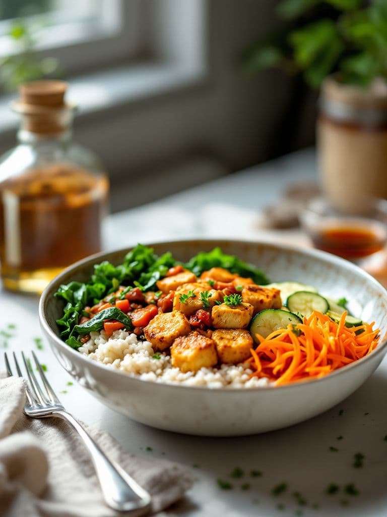 Crispy Tofu Bibimbap