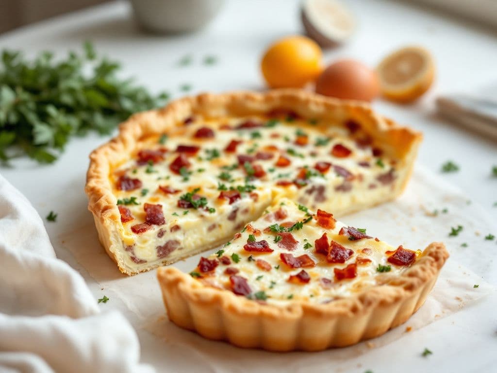 Classic French Quiche Lorraine
