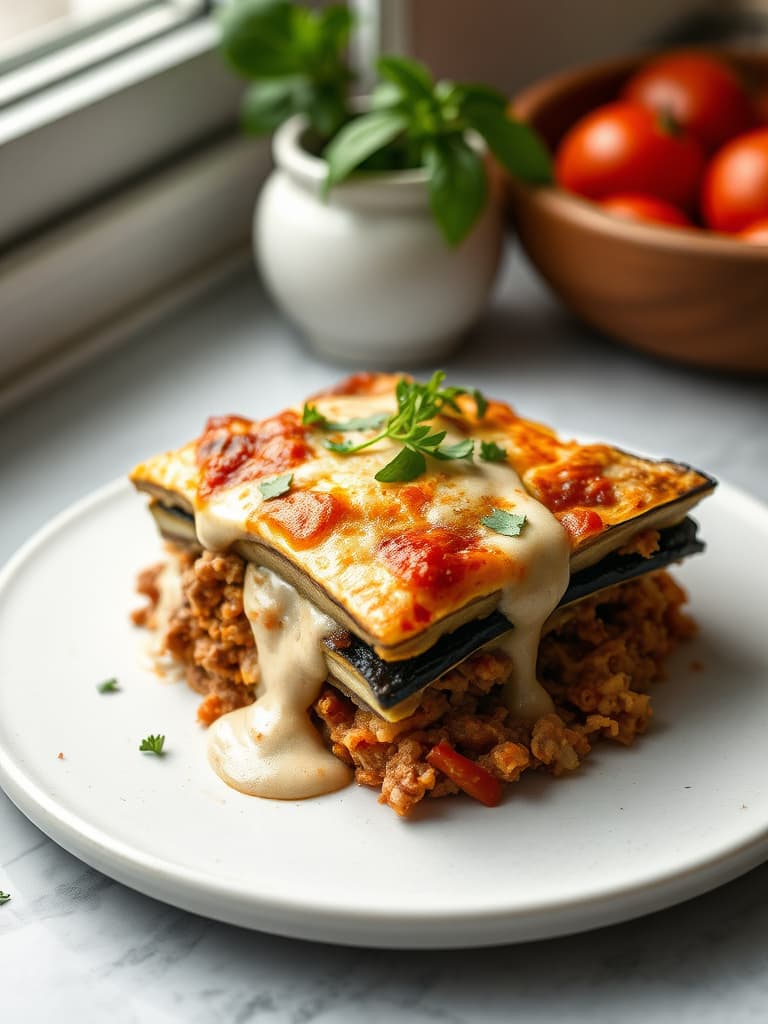 Rich & Creamy Greek Moussaka