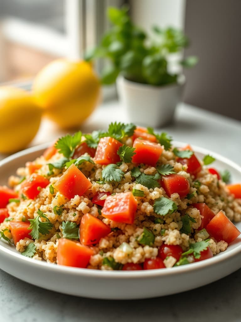 Fresh & Zesty Tabbouleh Salad