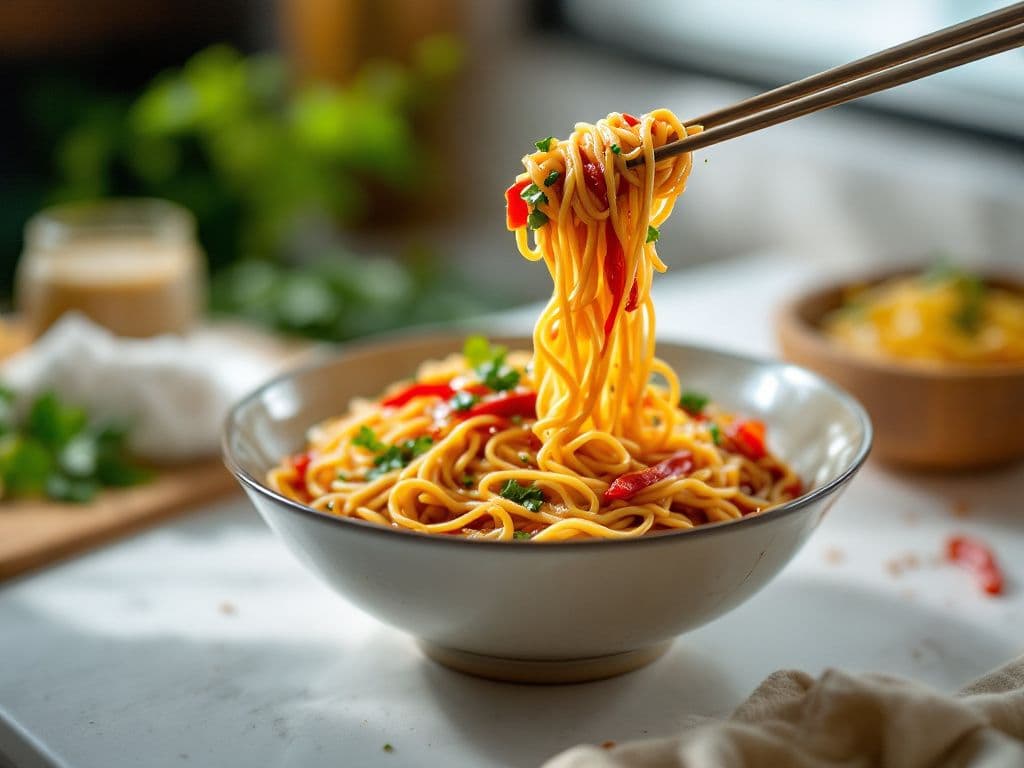 Spicy Szechuan Noodles