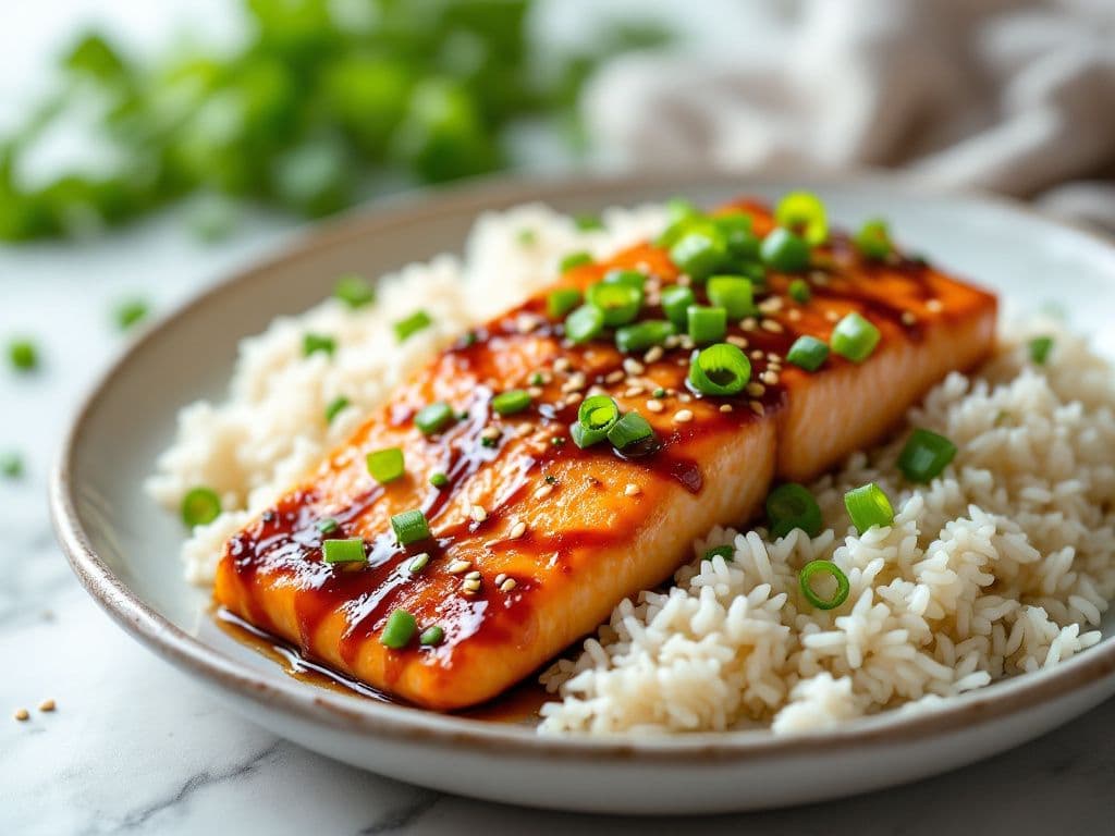 Teriyaki Glazed Salmon