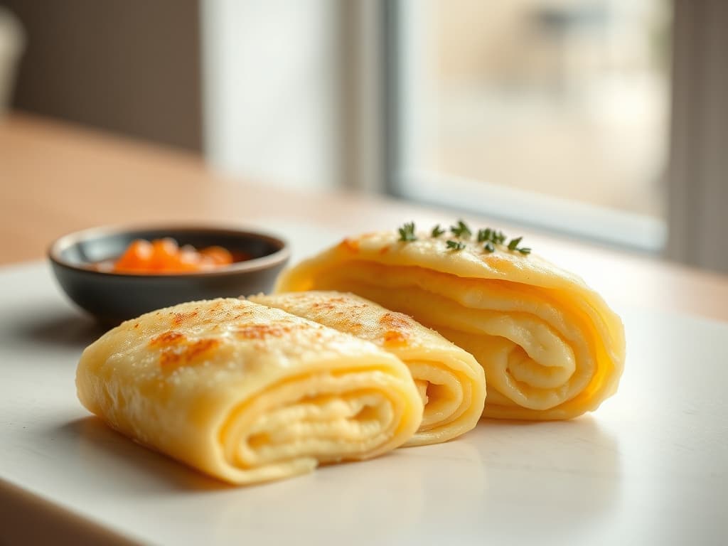 Fluffy Tamagoyaki (Rolled Japanese Omelette)