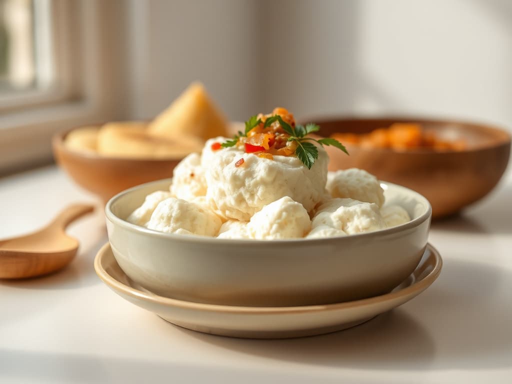 Creamy Cassava Fufu