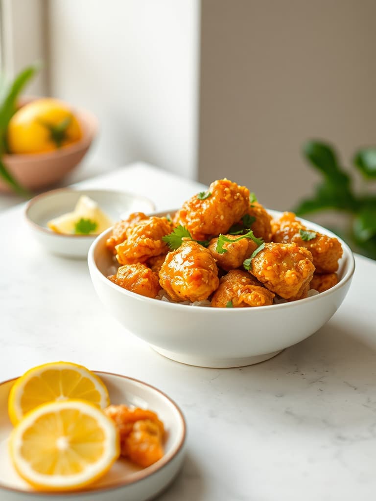 Classic Chinese Lemon Chicken (Crispy)