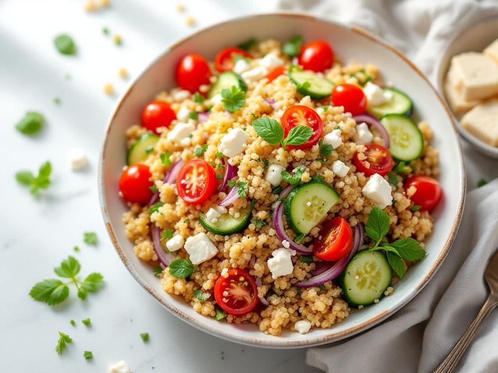 Mediterranean Quinoa Salad