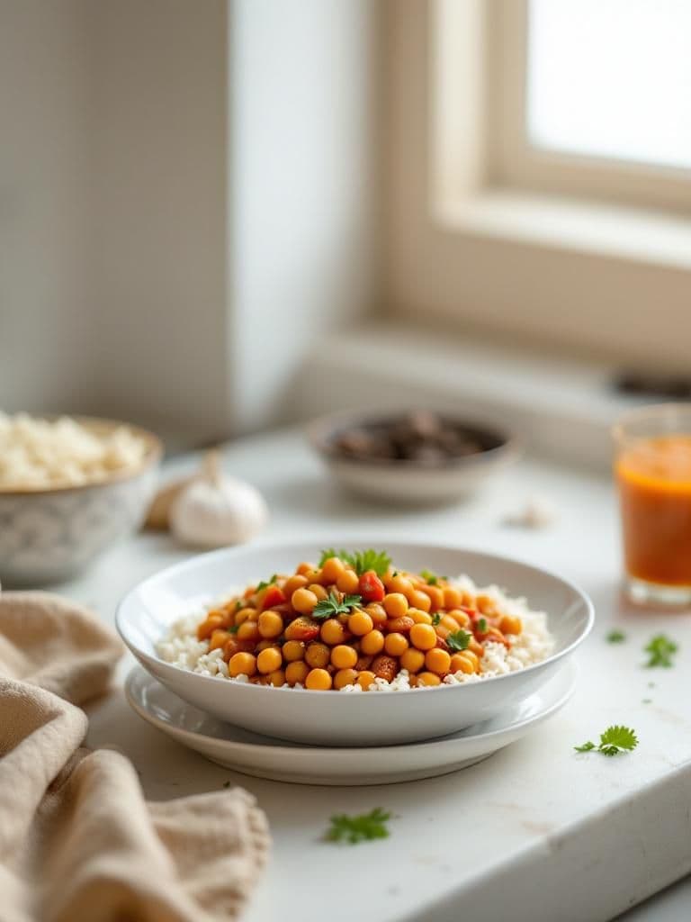 Chana Masala - Spicy Chickpea Curry