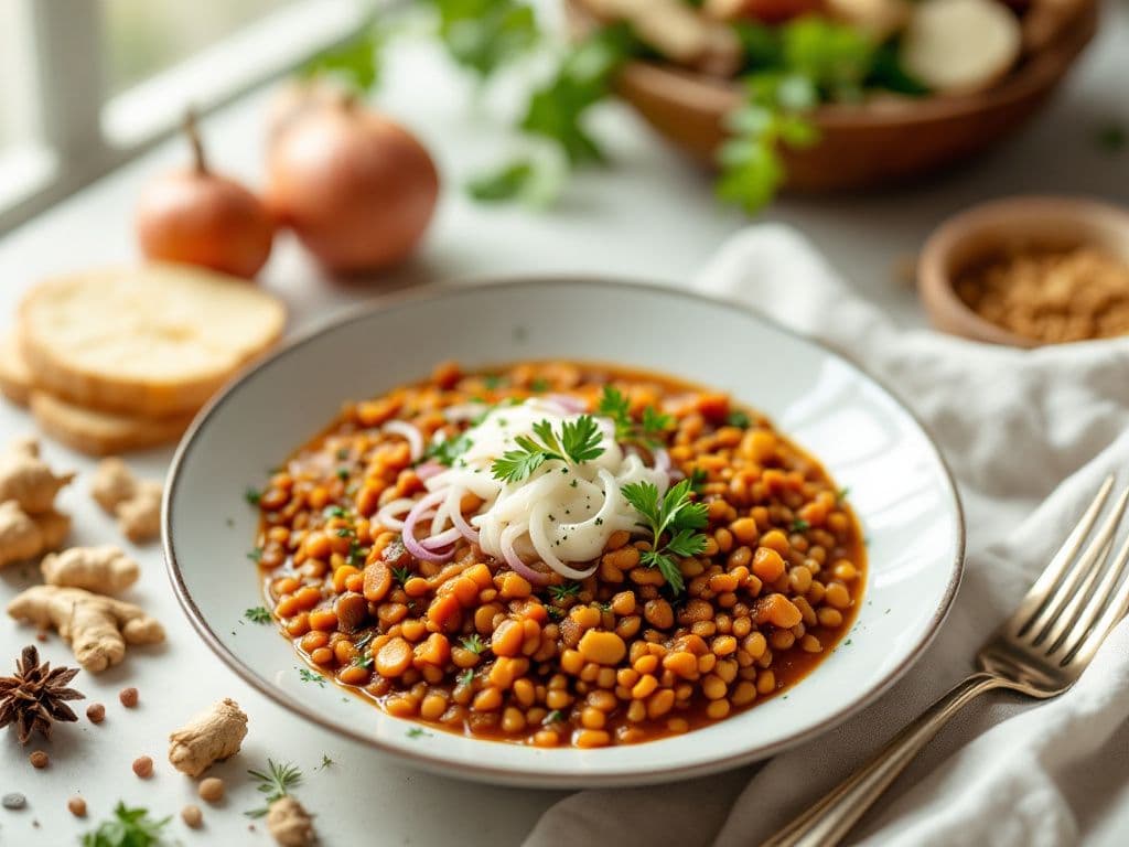 Ethiopian Spiced Lentil Stew (Misir Wot)