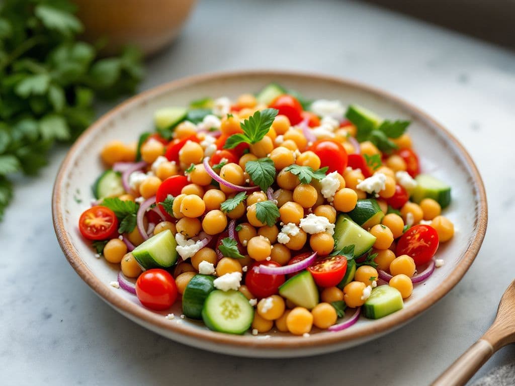 Mediterranean Chickpea Salad