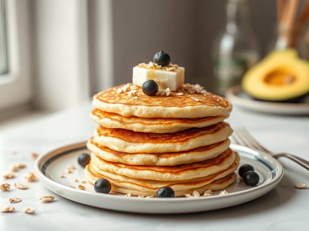 High-Protein Cottage Cheese Pancakes