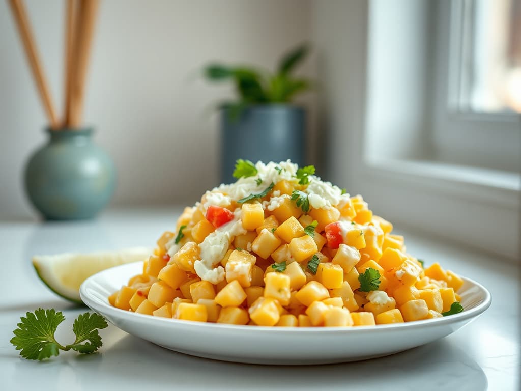 Mexican Street Corn Salad (Esquites)