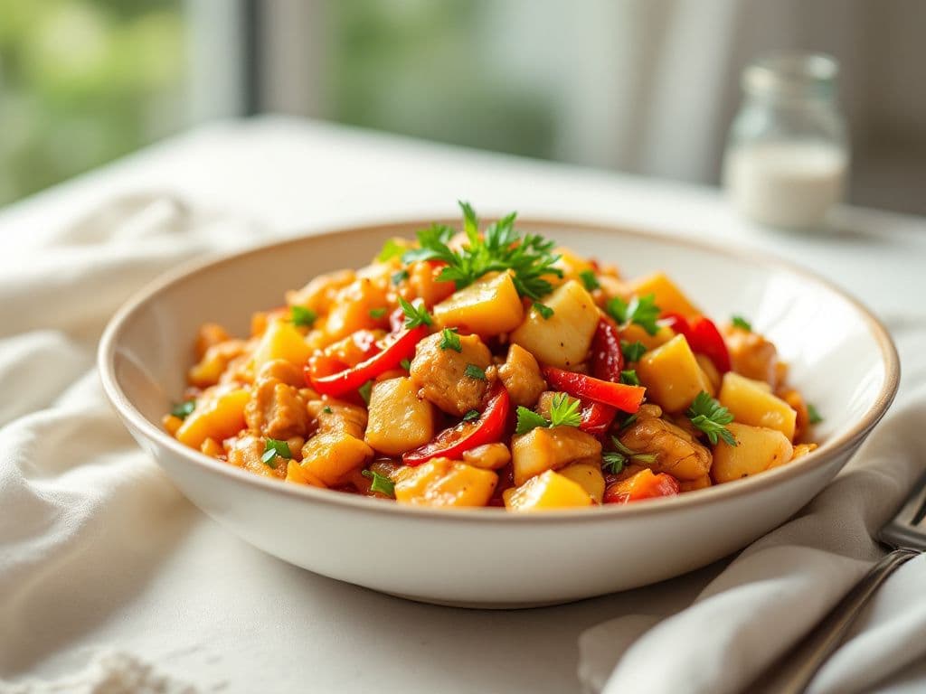 Sweet and Sour Chicken Stir-Fry