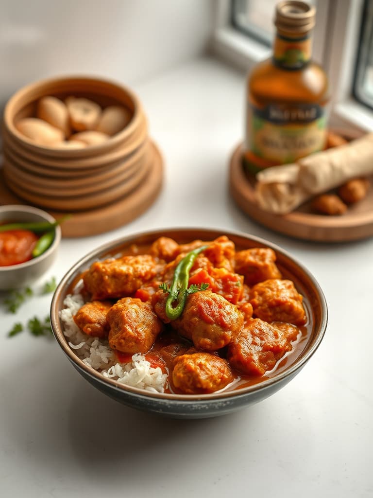 Quick Chicken Curry (Dhaba Style)