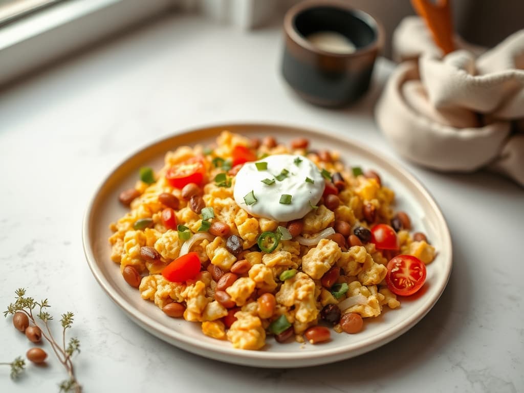 Hearty Low-Carb Veggie Scramble