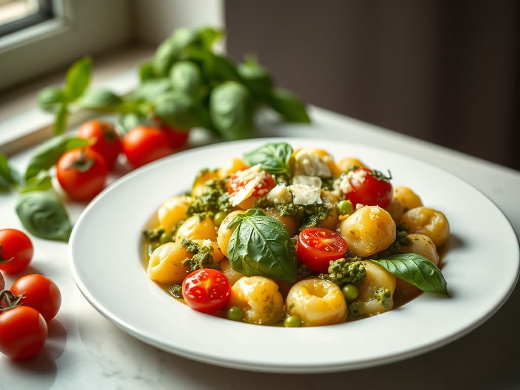 Gnocchi with Pesto