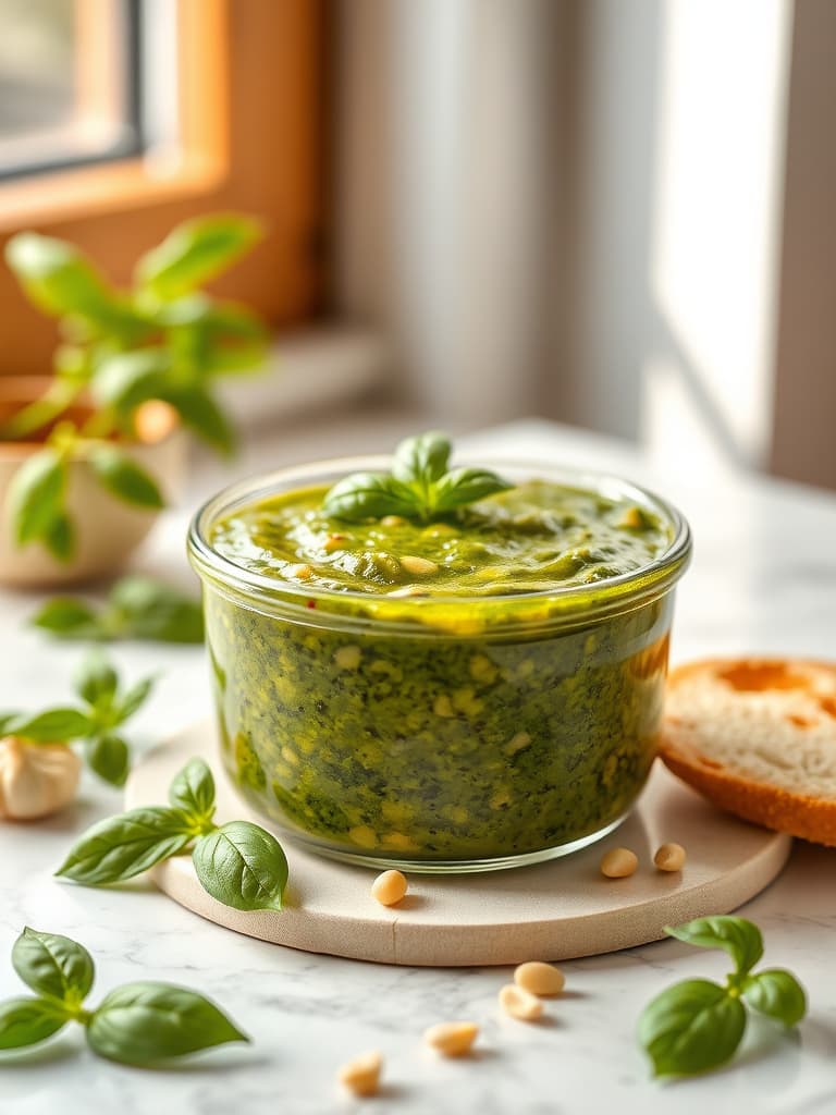 Pesto alla Genovese - Fresh Basil Sauce