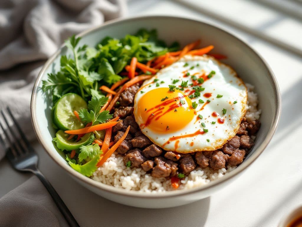 Korean Bibimbap Bowl