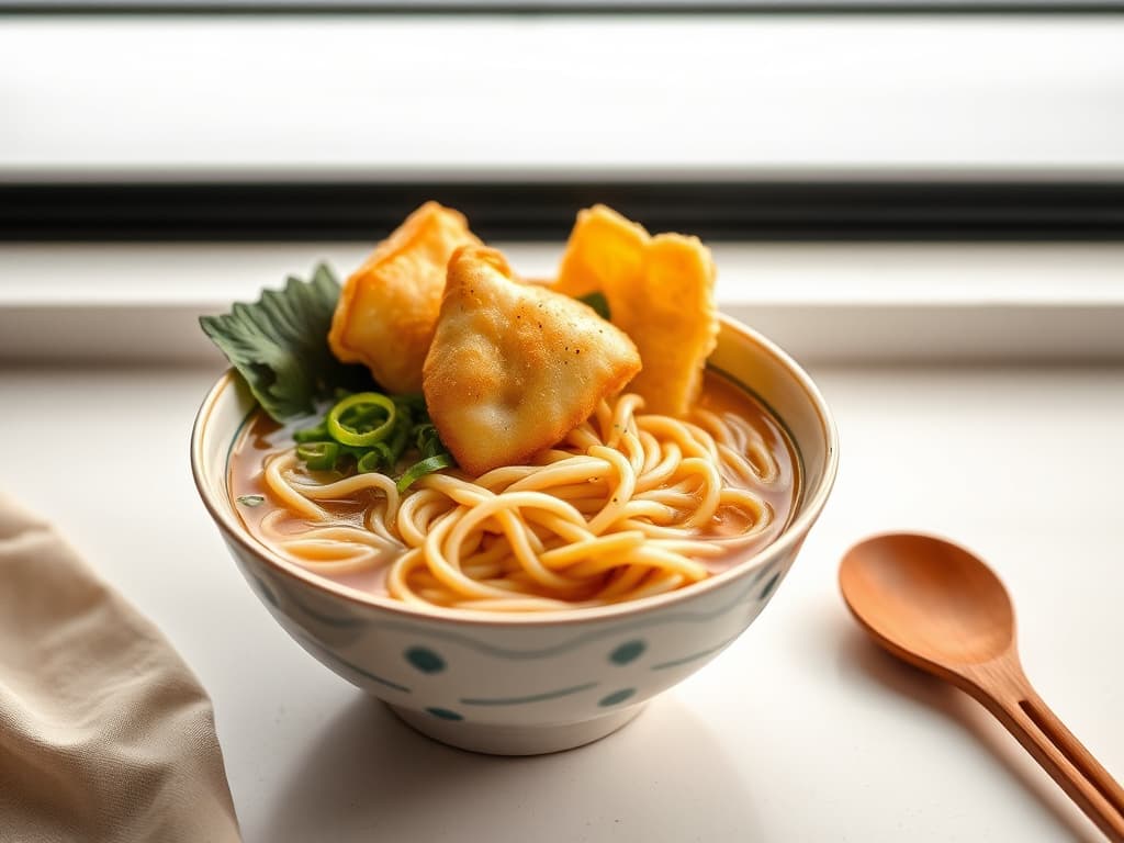 Kitsune Udon (Fox Udon Noodles)