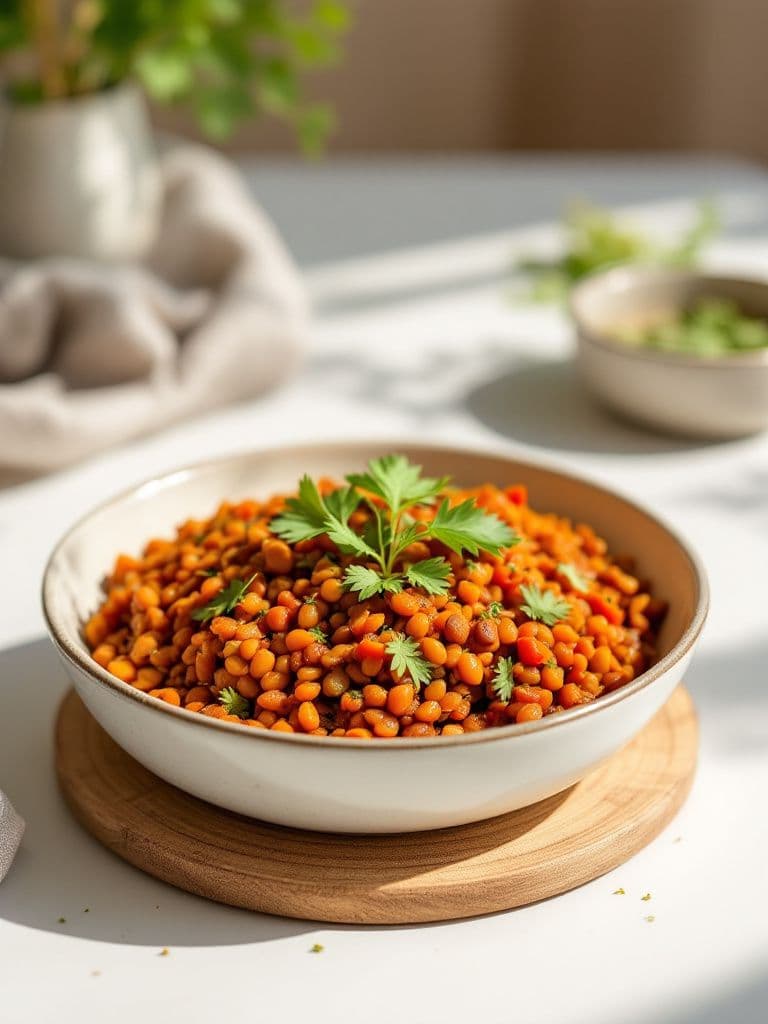 Ethiopian Spiced Lentils (Misir Wot)