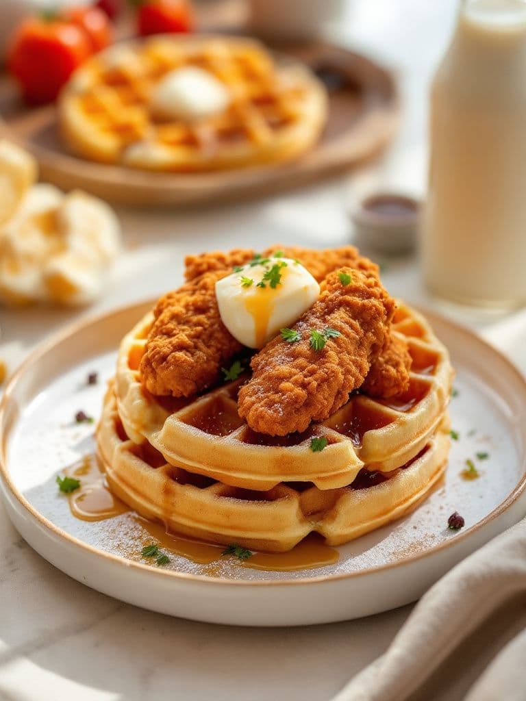 Chicken and Waffles