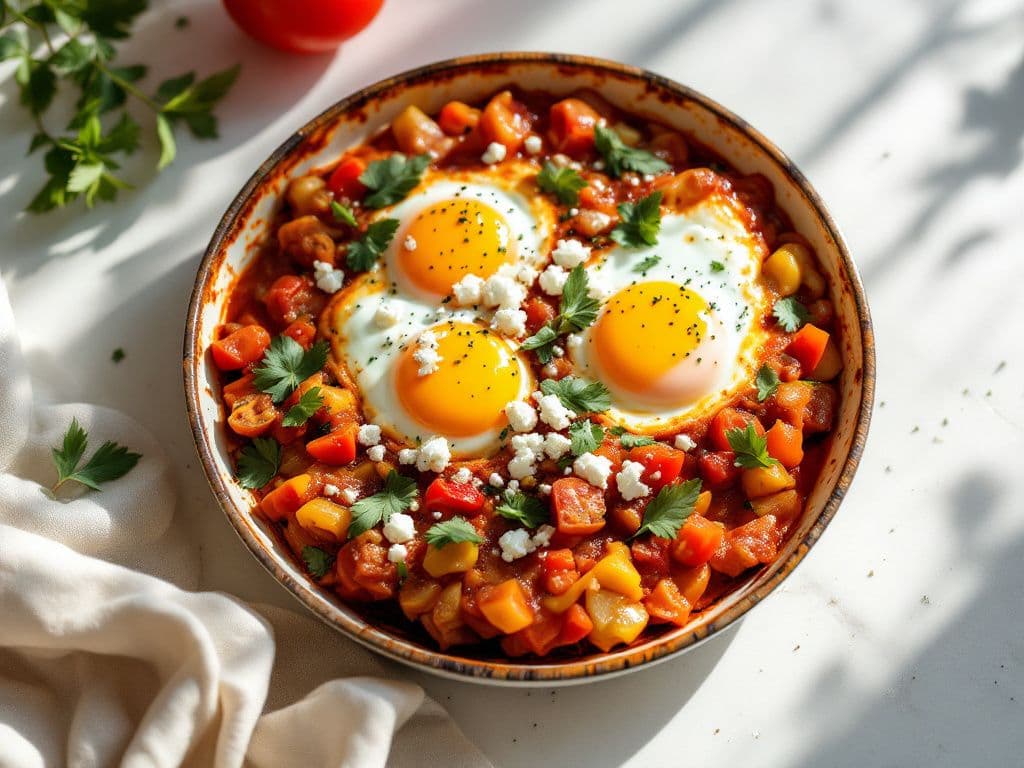 Savory Shakshuka with Feta