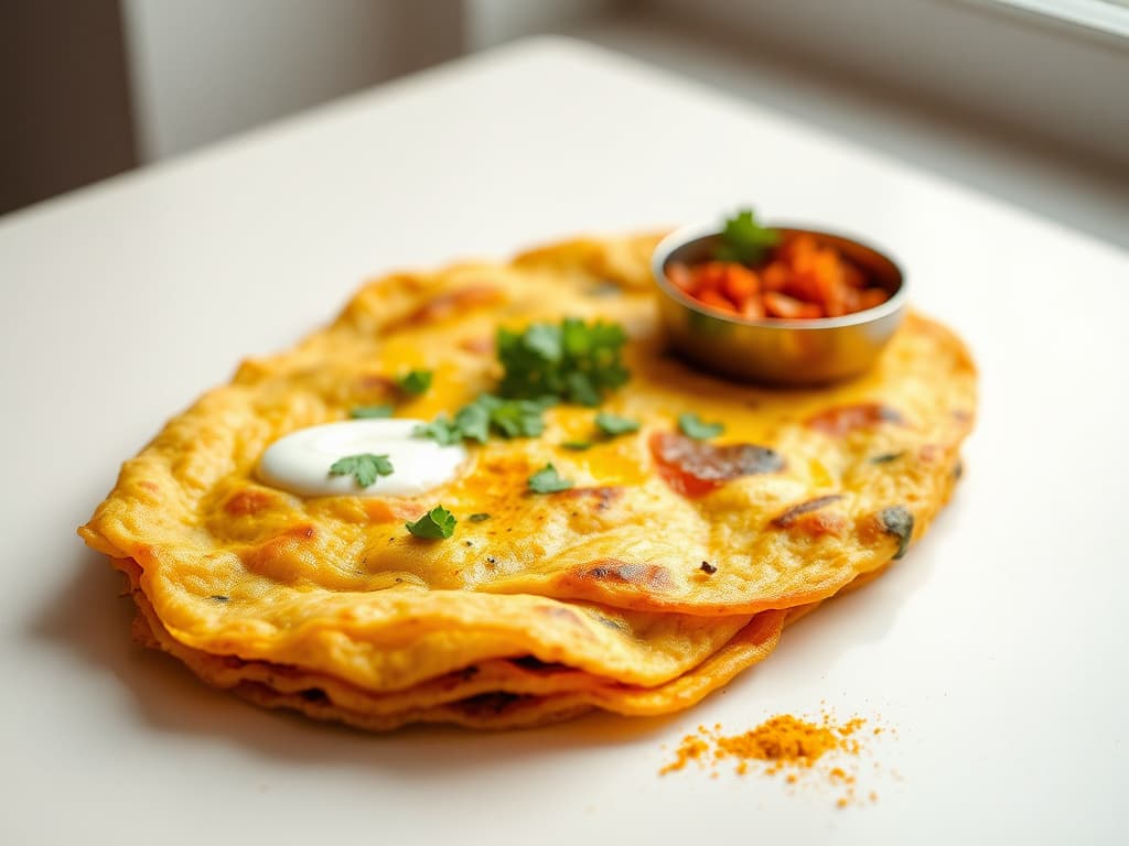 Spicy Indian Masala Omelette