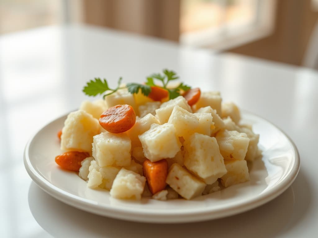 Nigerian Akpu (Fermented Cassava Fufu)