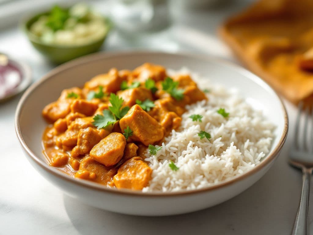Butter Chicken with Basmati Rice