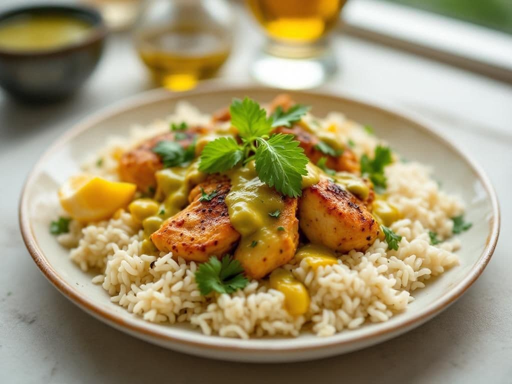 Peruvian Chicken with Aji Verde