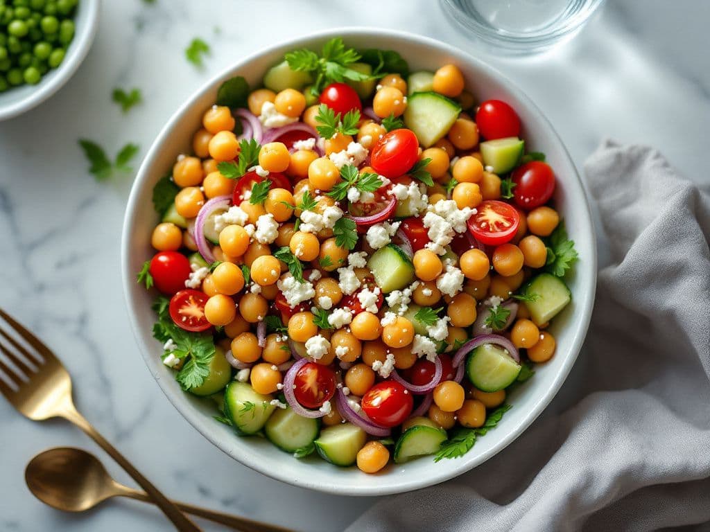 Mediterranean Chickpea Salad