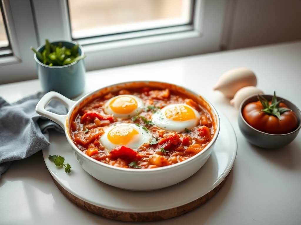 Spicy Middle Eastern Shakshuka