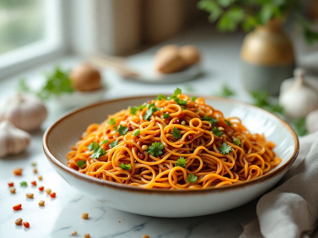 Spicy Szechuan Noodles