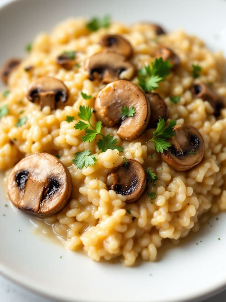 Creamy Mushroom Risotto