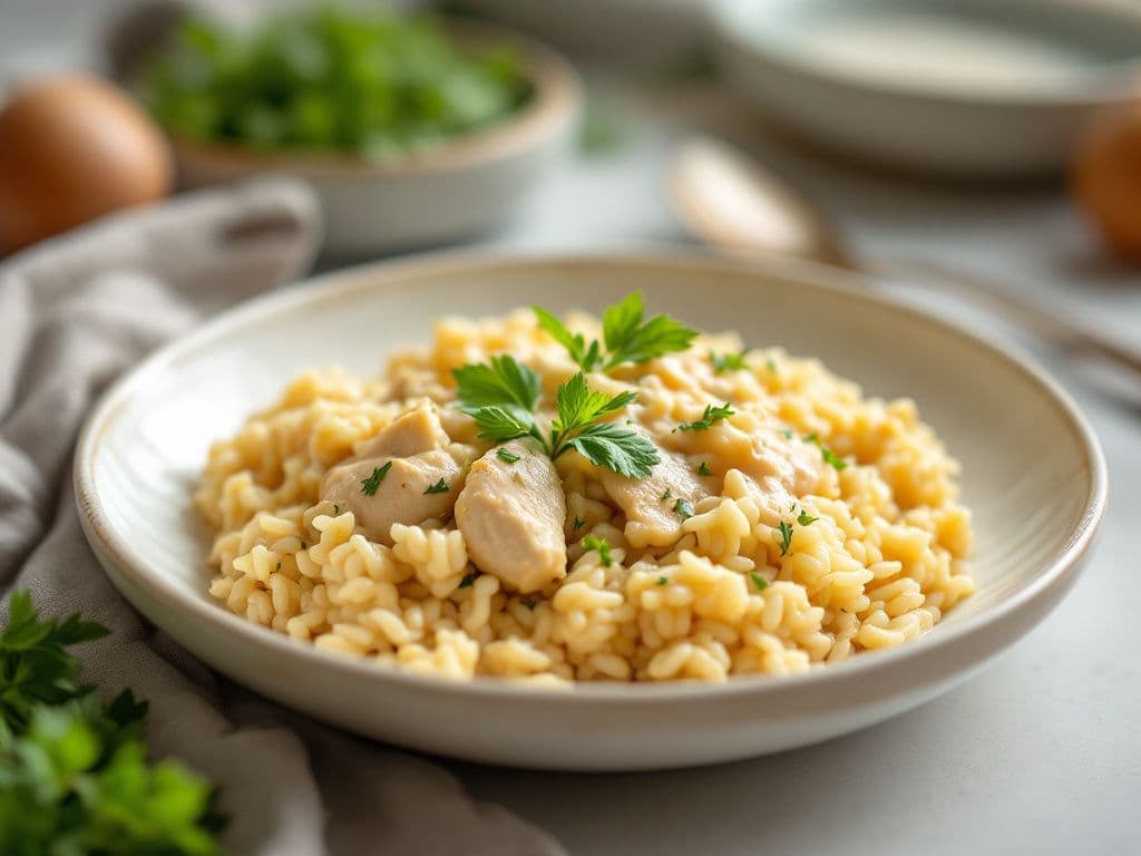 Creamy Chicken and Rice Casserole