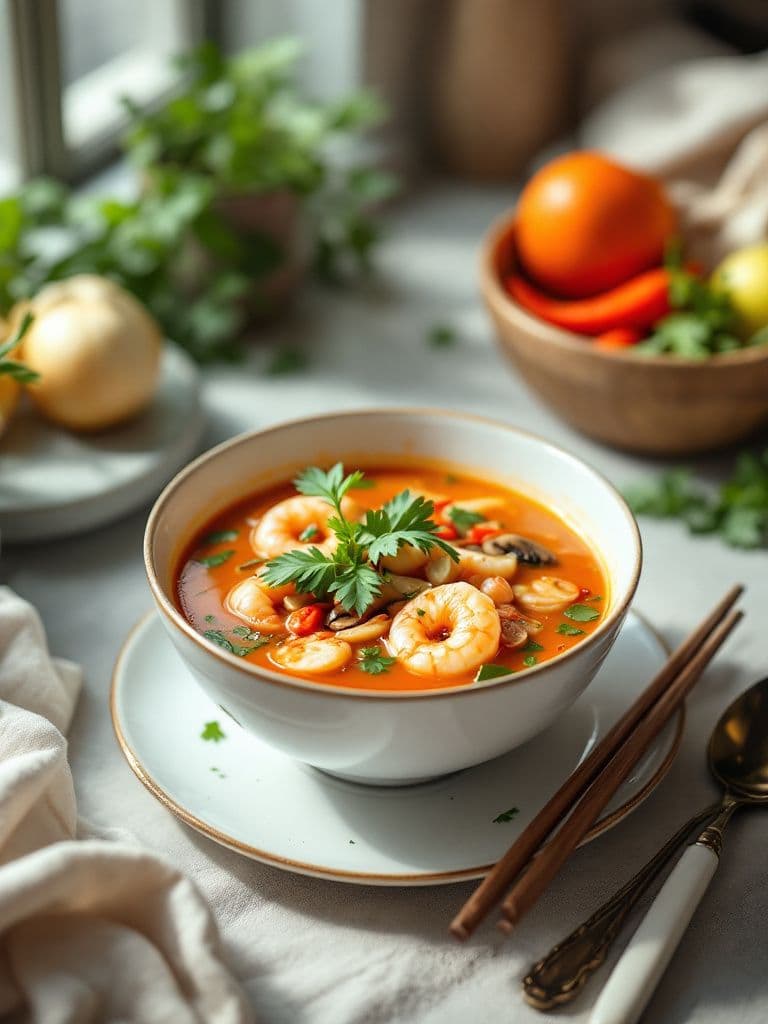 Tom Yum Goong Soup