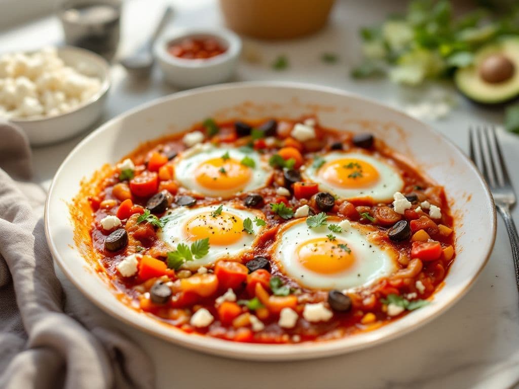 Shakshuka with Feta