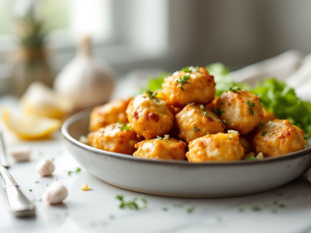 Garlic Butter Chicken Bites