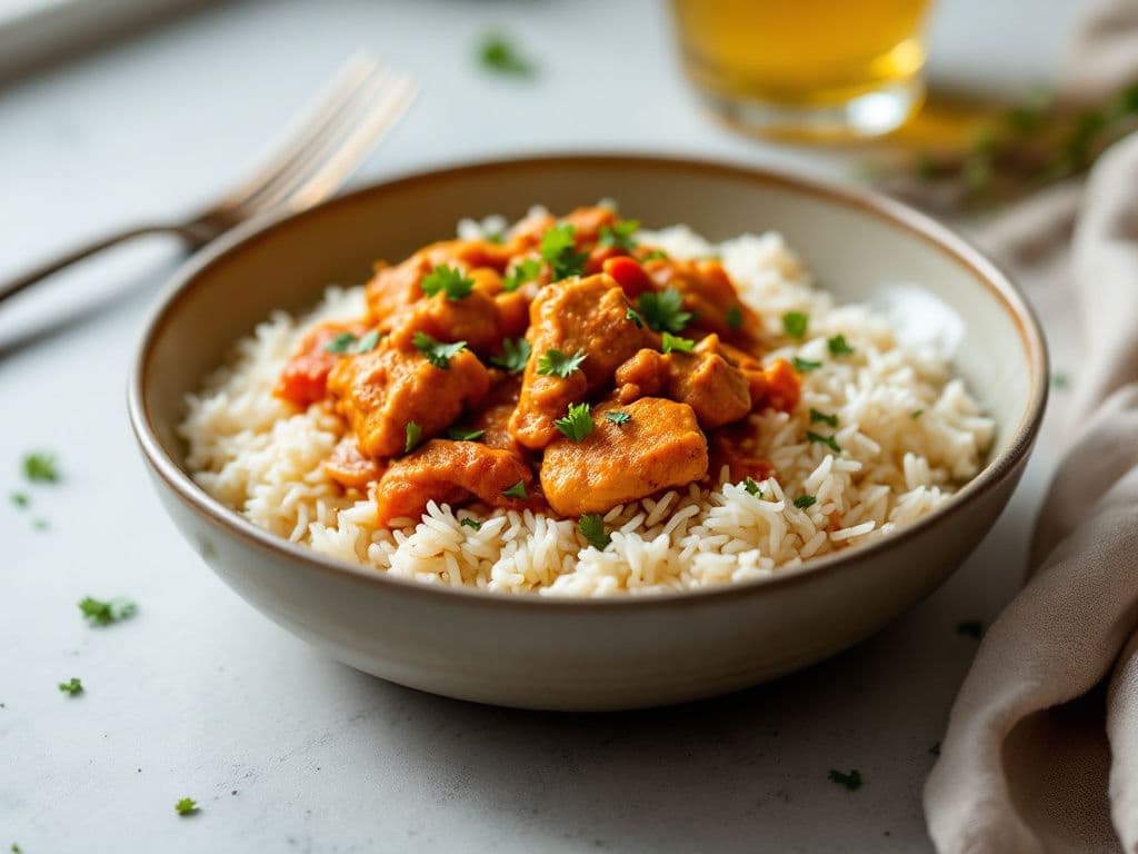 Chicken Curry with Basmati Rice