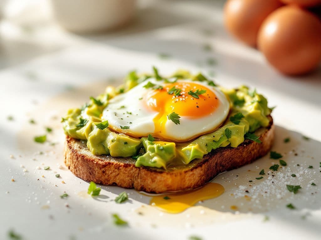 Avocado Toast with Poached Egg