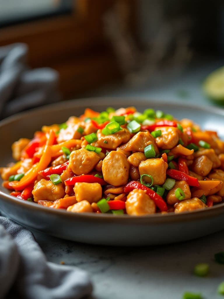Kung Pao Chicken Stir-Fry