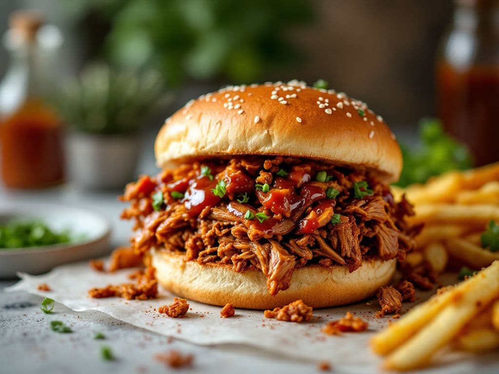 Southern BBQ Pulled Pork Sandwiches