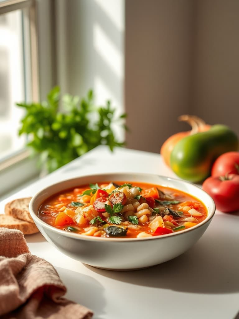 Minestrone Vegetable Soup