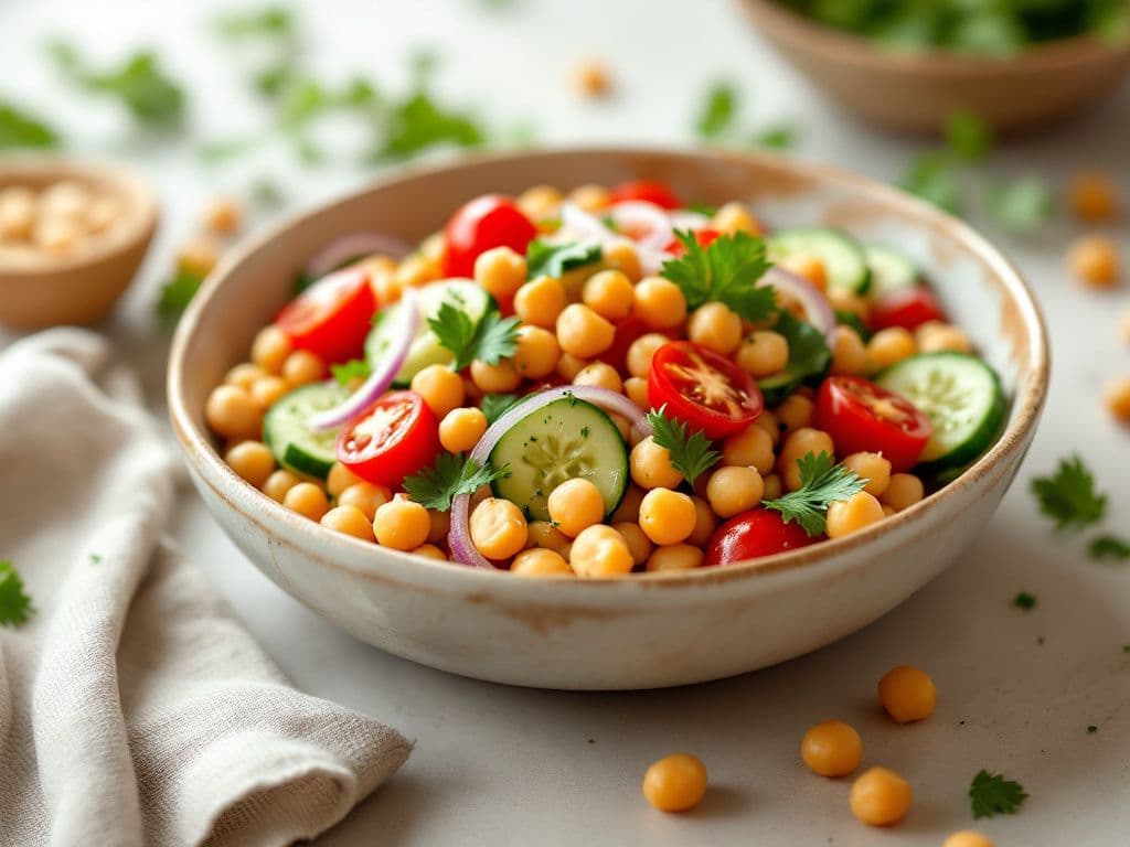 Mediterranean Chickpea Salad
