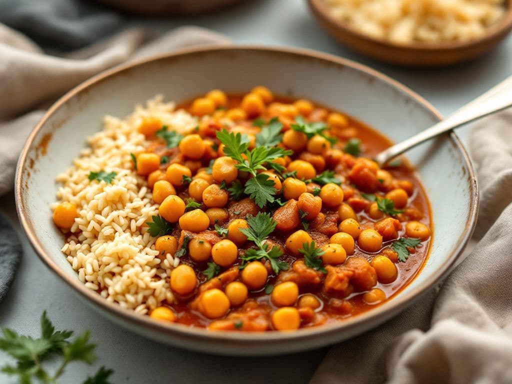 Spicy Ethiopian Chickpea Stew