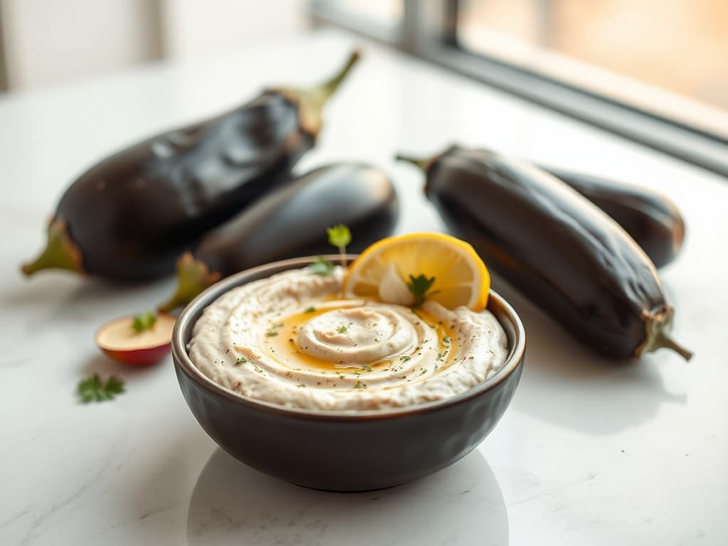 Smoky Baba Ghanoush (Eggplant Dip)