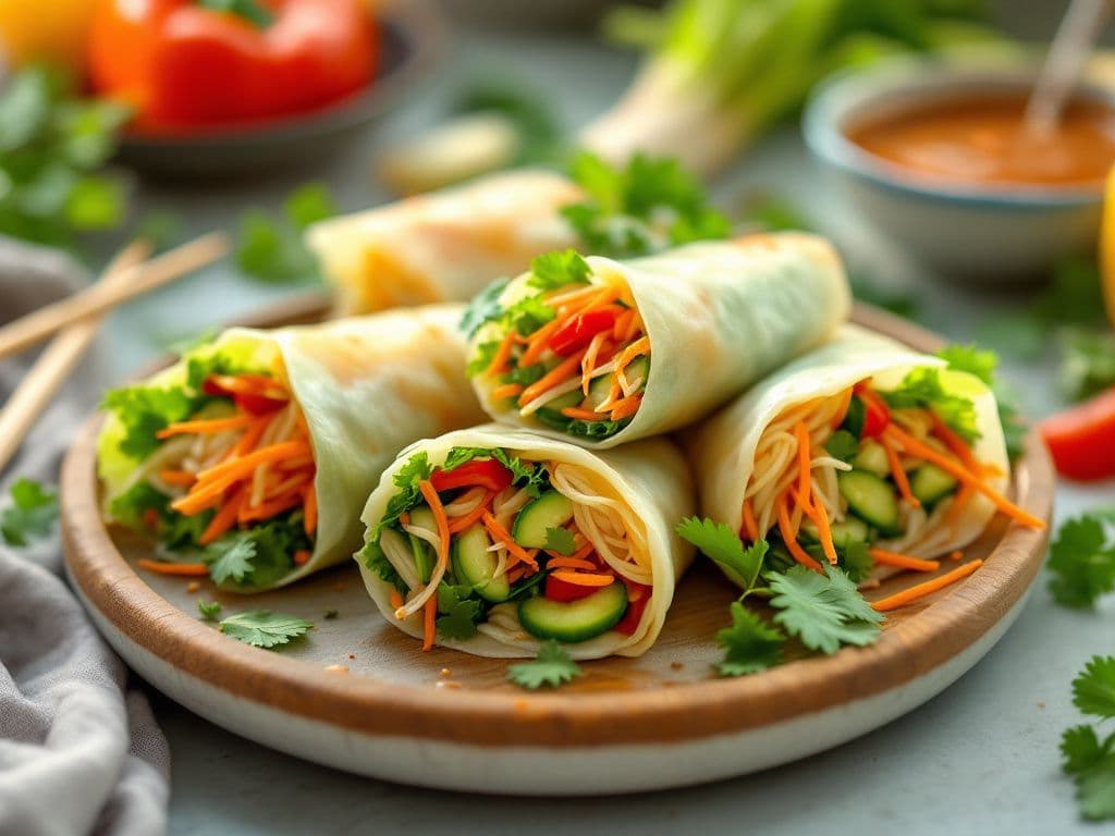 Vegan Vietnamese Summer Rolls