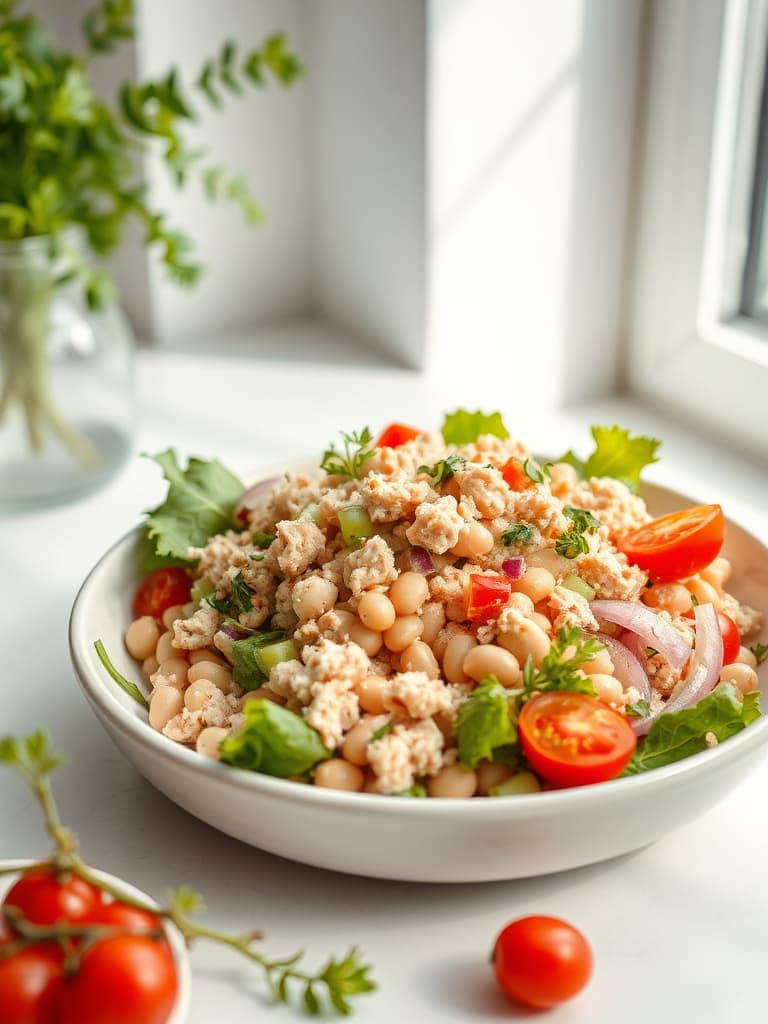 Hearty White Bean and Tuna Salad