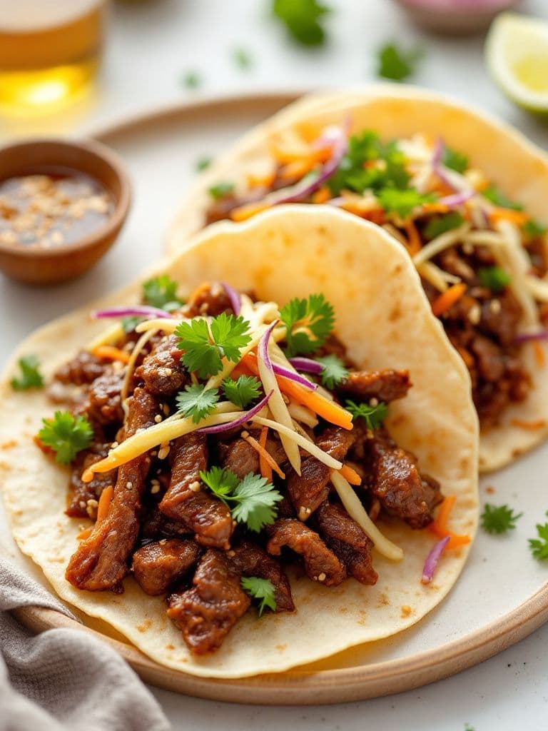 Korean Beef Bulgogi Tacos